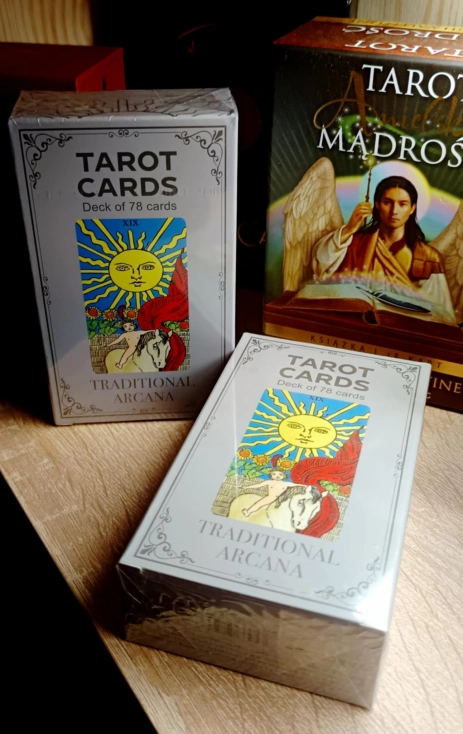 Karty Tarota Ridera-Waite’a – pełny zestaw 78 kart do wróżb i medytacji, ezoteryka i rozwój duchowy MysticRoots