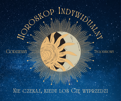 Horoskop Indywidualny – profesjonalna analiza astrologiczna i numerologiczna wykonana przez Damiana Błaszaka (Salomon Hoodoo) w MysticRoots, Sklep Ezoteryczny Wrocław. Idealne zdjęcie promujące usługę horoskopu zodiakalnego i numerologicznego.